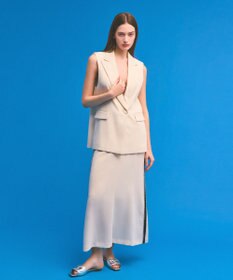 GRACE CONTINENTAL ラインビジューロングスカート