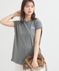 earth music&ecology 【接触冷感/洗濯機可】Ｑｕａｌｉｔｅ　Ｄｅ　ＶｉｅフレンチＴ