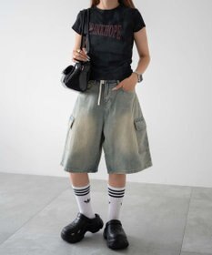 WEGO ドロストカーゴハーフパンツ