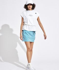 PW CIRCULUS 【UVカット / 吸水速乾 / 伸縮性抜群】【WOMEN】ウエスト切り替えモック T