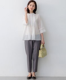 組曲 シュットクロステーパード パンツ