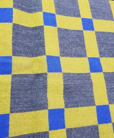 POLS ウールカットジャカードストール