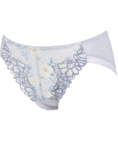 WACOAL ショーツ 【リボンブラ 脇すっきり】 BRB433とペア はきこみ丈あさめ ナイロンベア天竺素材(バック) レディース PRA133 /ワコール