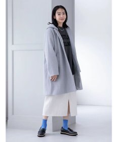 Green Parks ２ｗａｙフード取り外し比翼コート