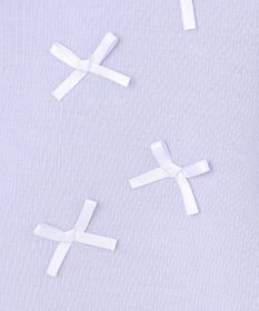 ANY KIDS スナップボタン リボンカーディガン