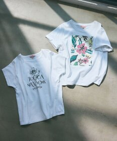 TOCCA 【接触冷感・UV90%以上カット・洗える】EXOTIC FLORAL Tシャツ