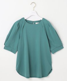 ANY SIS 【接触冷感・UVケア】着映えタックスリーブ カットソー