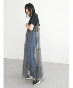 Green Parks ・ＥＬＥＮＣＡＲＥ　ＤＵＥ　２ｗａｙチュールキャミワンピ