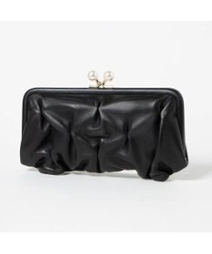 UNBILLION perche タックボンディングがま口長財布