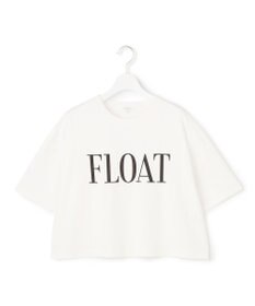 23区 【SLOW/一部店舗限定】ヴィンテージライクジャージー クロップド ロゴ Tシャツ