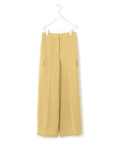 ICB 【接触冷感・UVケア・吸水速乾・防シワ・洗える】 ドレープツイル カーゴパンツ