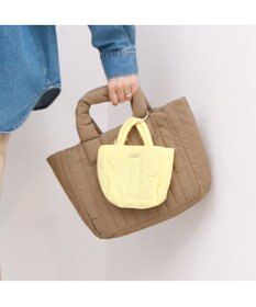 UNBILLION 【テレビ ドラマ着用アイテム】カシュカシュ cachecache / 親子キルティング刺繍トートバッグ