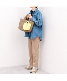 UNBILLION 【テレビ ドラマ着用アイテム】カシュカシュ cachecache / 親子キルティング刺繍トートバッグ