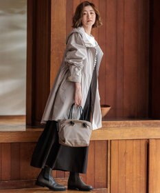 23区 L 【撥水加工/洗える】ライナー付き マルチウェイアウター