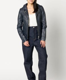 woadblue ＜DOMA＞HOODIE JACKET NAVY