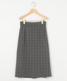 組曲 L 2WAYウォームストレッチ チェックスカート
