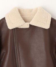 NAVE 【Nave】ヴィーガンムートン ライダースジャケット