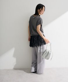 Green Parks レースドッキングフレンチプルオーバー