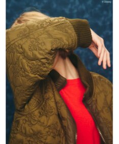 AMERICAN HOLIC ミッキー柄中綿キルトジャケット／Ｍｉｃｋｅｙ