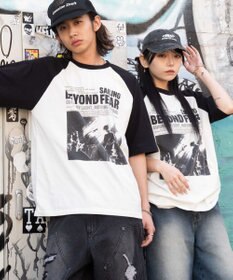 WEGO 【ユニセックス着用ITEM/MLサイズ展開】ヴィンテージライクラグラングラフィックT（SS）