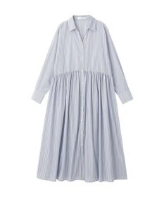 AMERICAN HOLIC 【イージーケア】ギャザーシャツワンピース