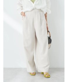 earth music&ecology タックワイドパンツ