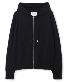 BEIGE， MONSTERA / ストレッチ フーデットニット