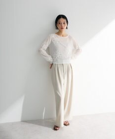 Green Parks ・ＥＬＥＮＣＡＲＥ　ＤＵＥ　サイドベルトタックパンツ