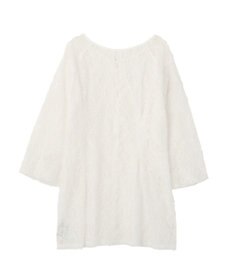 earth music&ecology レースフラワーブラウス