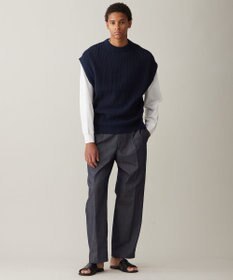 UNFILO MENS メッシュ ニットベスト [24年春夏商品]