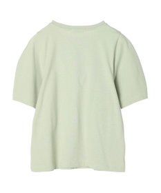 earth music&ecology フォルムスリーブ刺繍ロゴＴＥＥ