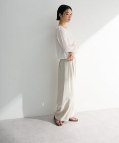 Green Parks ・ＥＬＥＮＣＡＲＥ　ＤＵＥ　サイドベルトタックパンツ