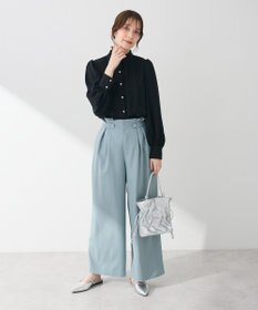 Green Parks ・ＥＬＥＮＣＡＲＥ　ＤＵＥ　サイドベルトタックパンツ