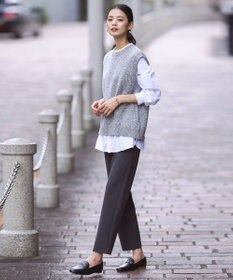 J.PRESS LADIES L 【洗える】ジャージー パンツ