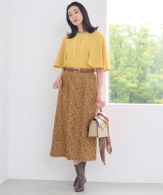 自由区 S YONEZAWAレーシージャガード スカート