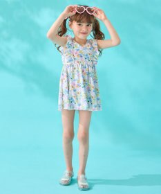 ANY KIDS 花柄 セパレート 水着