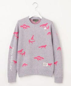 PW CIRCULUS 【こだわりシルエット/手洗い可】【WOMEN】フォックスモチーフニット