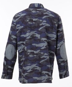 JOSEPH ABBOUD MOUNTAIN 【UNISEX】JOEコットンカモフラージュ シャツ