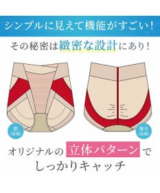 BRADELIS New York 【Yukine inc. 】ゆきねえモアソフト快適ショーツ25 接触冷感 補整 補正下着 深め ハイウエスト