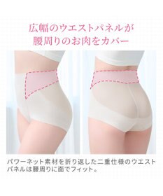 BRADELIS New York 【Yukine inc. 】ゆきねえモアソフト快適ショーツ25 接触冷感 補整 補正下着 深め ハイウエスト