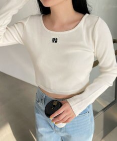 WEGO ヴィンテージウォッシュリブロンT