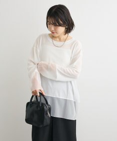 Green Parks シアーチュールドッキングプルオーバー