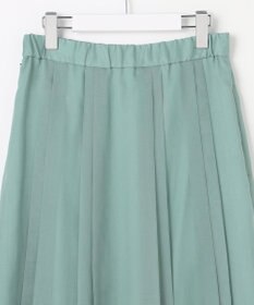 自由区 オーガンジープリーツ スカート