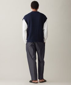 UNFILO MENS メッシュ ニットベスト [24年春夏商品]