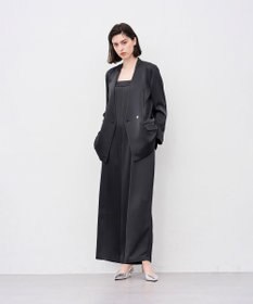 uncrave シャイニーダブルサテン ジャケット