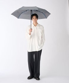 MOONBAT 【3秒でたためる傘/耐風/自動開閉】urawaza 無双(ウラワザ ムソウ)  折りたたみ傘 無地  58cm