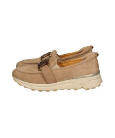 INTER-CHAUSSURES 【BUSSOLA】メタル飾りローファースニーカー