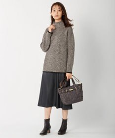 J.PRESS LADIES 【WEB限定・洗える】BARTOLOZZI ポリエステルレザーII スカート