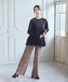 earth music&ecology フリルヘムプルオーバー