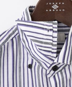 JOSEPH ABBOUD 【キングサイズ・サステイナブル】ソアロンストライプ シャツ